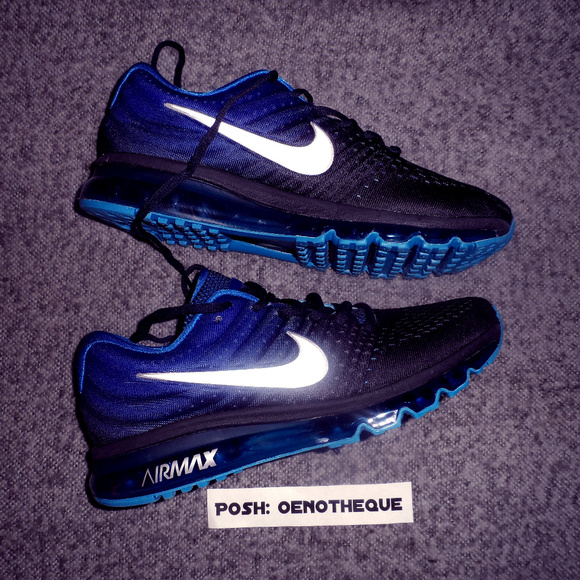 mens blue air max 27